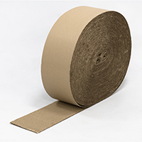 Single faced corrugated rolls
